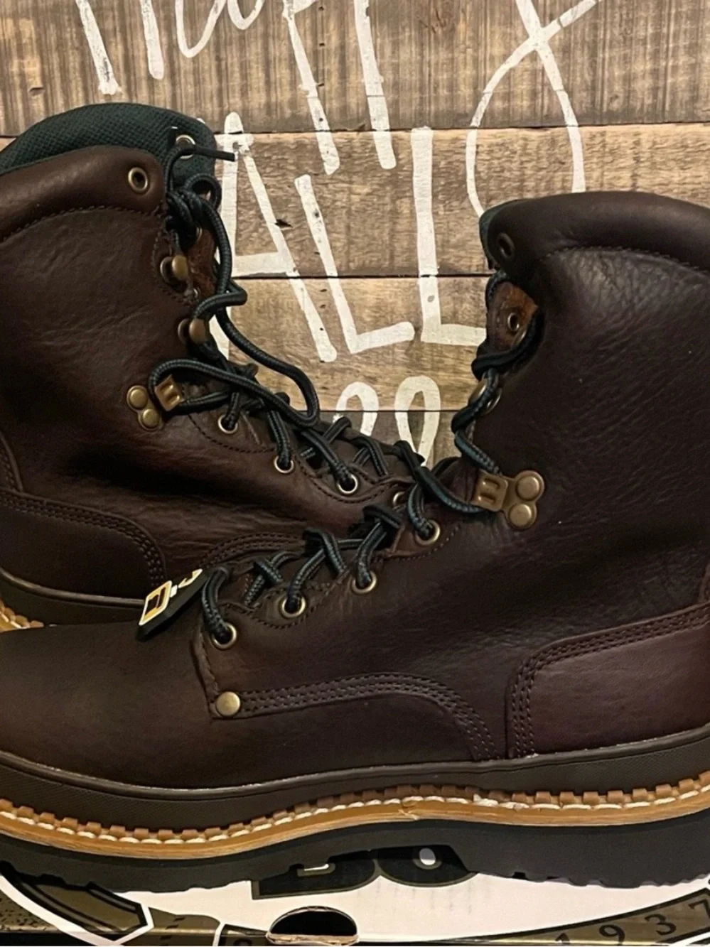 New Georgia Boot Men's Georgia Giant Steel Toe Work Boots